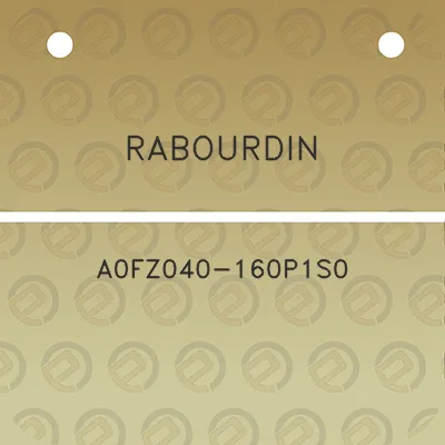 rabourdin-a0fz040-160p1s0