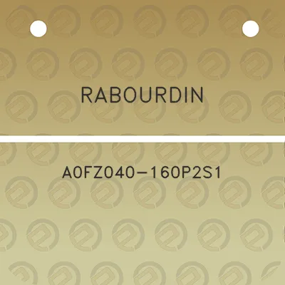 rabourdin-a0fz040-160p2s1