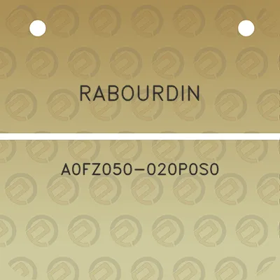 rabourdin-a0fz050-020p0s0