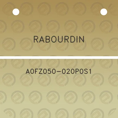 rabourdin-a0fz050-020p0s1