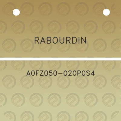 rabourdin-a0fz050-020p0s4