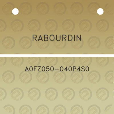 rabourdin-a0fz050-040p4s0