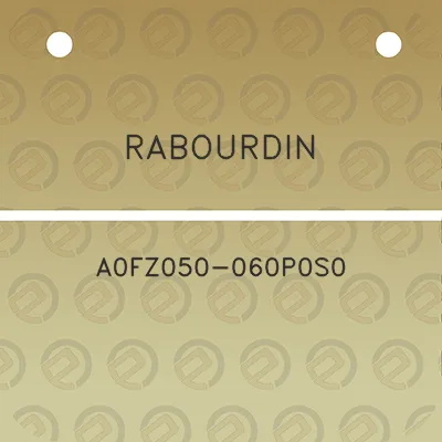 rabourdin-a0fz050-060p0s0