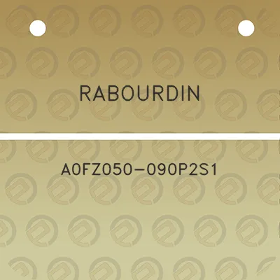 rabourdin-a0fz050-090p2s1