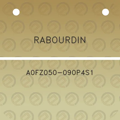 rabourdin-a0fz050-090p4s1