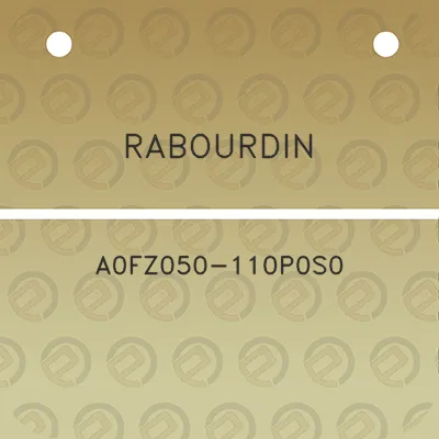 rabourdin-a0fz050-110p0s0