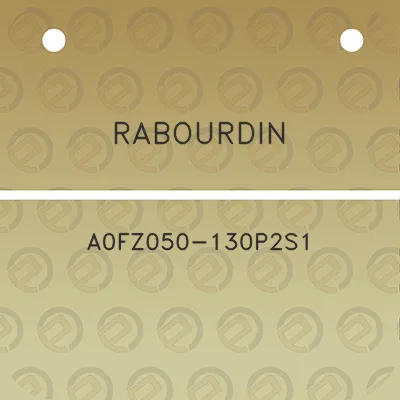 rabourdin-a0fz050-130p2s1