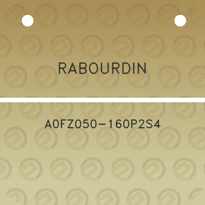 rabourdin-a0fz050-160p2s4