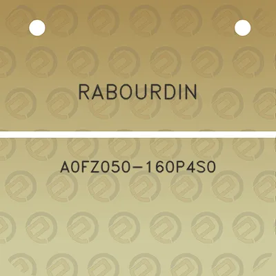 rabourdin-a0fz050-160p4s0