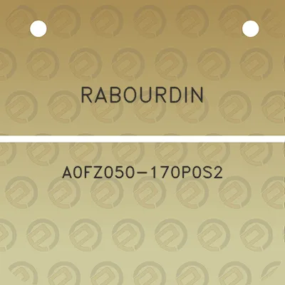 rabourdin-a0fz050-170p0s2