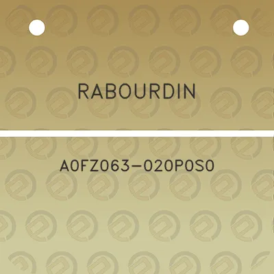 rabourdin-a0fz063-020p0s0