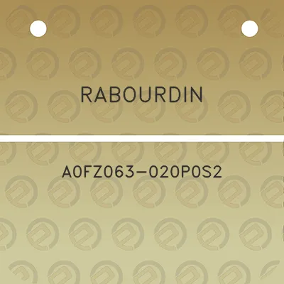 rabourdin-a0fz063-020p0s2