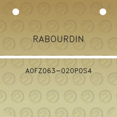 rabourdin-a0fz063-020p0s4