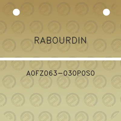 rabourdin-a0fz063-030p0s0