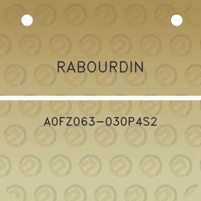 rabourdin-a0fz063-030p4s2