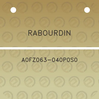 rabourdin-a0fz063-040p0s0