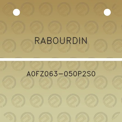 rabourdin-a0fz063-050p2s0