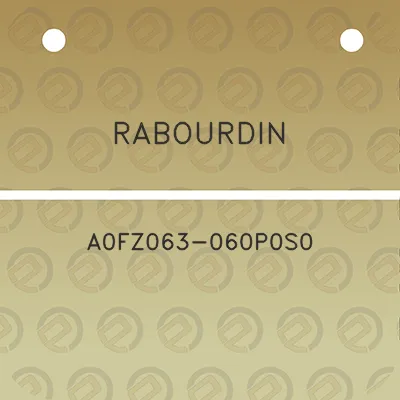 rabourdin-a0fz063-060p0s0