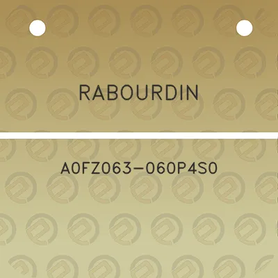 rabourdin-a0fz063-060p4s0