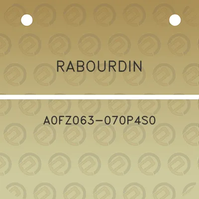 rabourdin-a0fz063-070p4s0