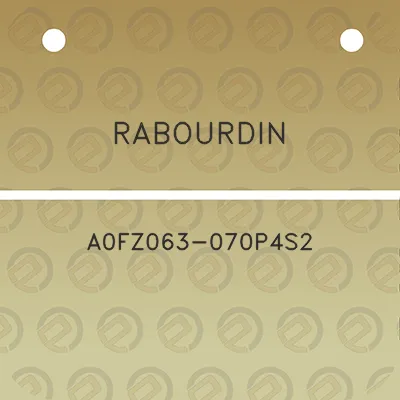 rabourdin-a0fz063-070p4s2