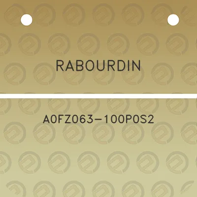 rabourdin-a0fz063-100p0s2