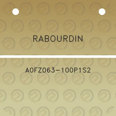 rabourdin-a0fz063-100p1s2