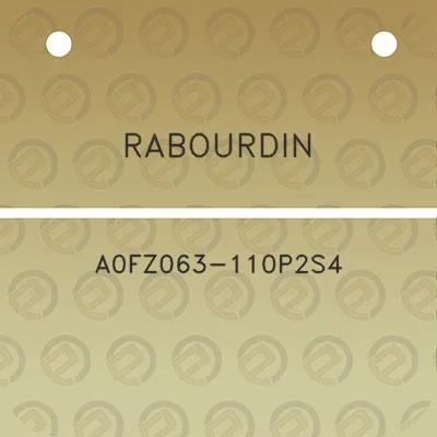 rabourdin-a0fz063-110p2s4