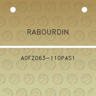 rabourdin-a0fz063-110p4s1