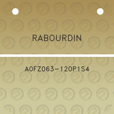 rabourdin-a0fz063-120p1s4