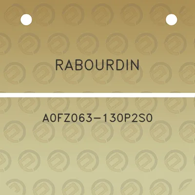 rabourdin-a0fz063-130p2s0