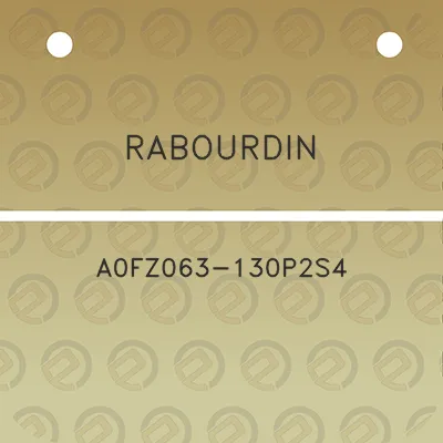 rabourdin-a0fz063-130p2s4