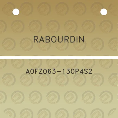 rabourdin-a0fz063-130p4s2