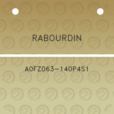 rabourdin-a0fz063-140p4s1