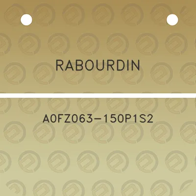 rabourdin-a0fz063-150p1s2