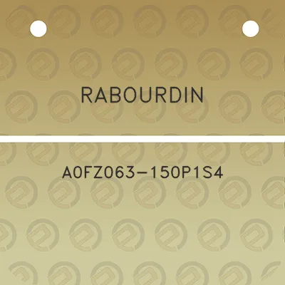 rabourdin-a0fz063-150p1s4