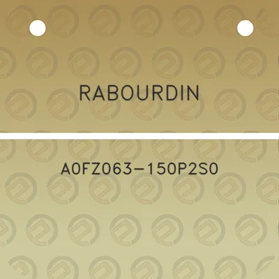 rabourdin-a0fz063-150p2s0