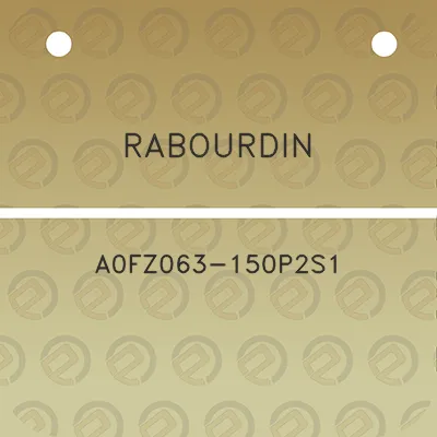 rabourdin-a0fz063-150p2s1