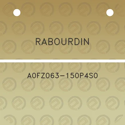 rabourdin-a0fz063-150p4s0