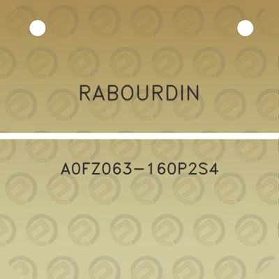 rabourdin-a0fz063-160p2s4