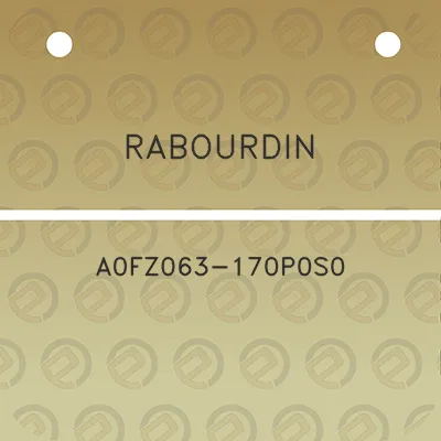 rabourdin-a0fz063-170p0s0