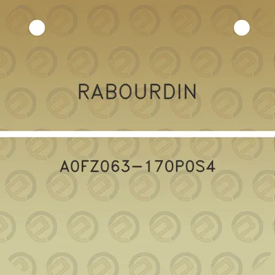 rabourdin-a0fz063-170p0s4