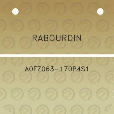 rabourdin-a0fz063-170p4s1