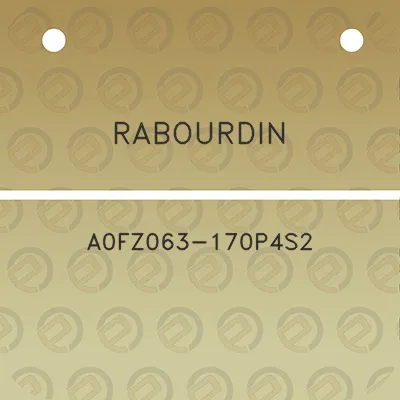 rabourdin-a0fz063-170p4s2