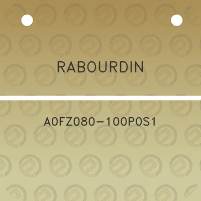 rabourdin-a0fz080-100p0s1