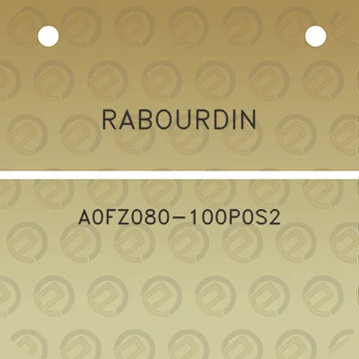 rabourdin-a0fz080-100p0s2