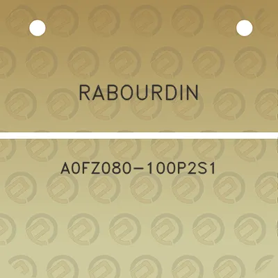 rabourdin-a0fz080-100p2s1