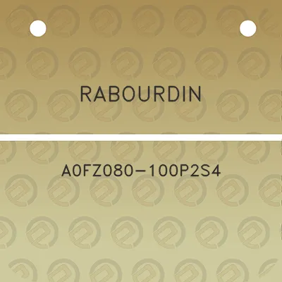 rabourdin-a0fz080-100p2s4