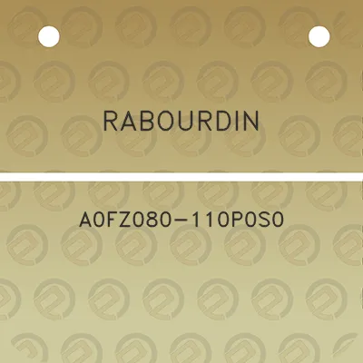 rabourdin-a0fz080-110p0s0