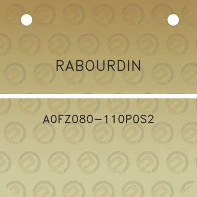 rabourdin-a0fz080-110p0s2